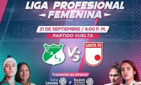 Vea gratis la gran final de la Liga Femenina de fútbol por Señal Colombia