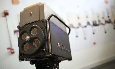 Cámara de tv, Museo Nacional, RTVC Señal Memoria 