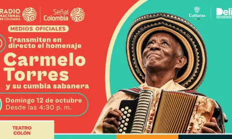 Señal Colombia transmite en directo el concierto y homenaje a Carmelo Torres y su cumbia sabanera