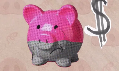 Un chancho y una vaca llegan a RTVC para hablar de economía