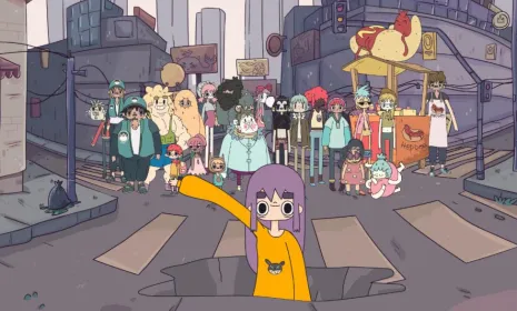 Chica cartón: reflexiones animadas sobre el ser y el existir