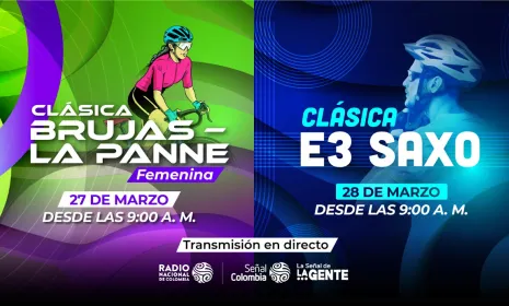 Vive la emoción del ciclismo femenino y masculino este jueves y viernes por Señal Colombia  