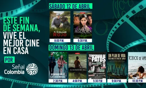 Cine para programarse este fin de semana por Señal Colombia