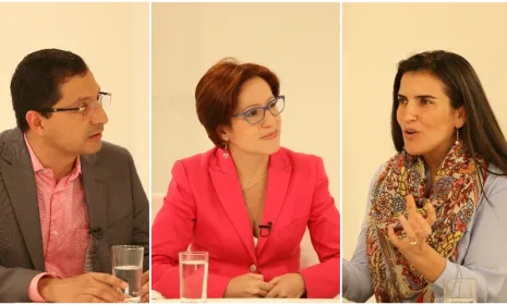 Invitados en Conversemos de Paz por el Canal Institucional