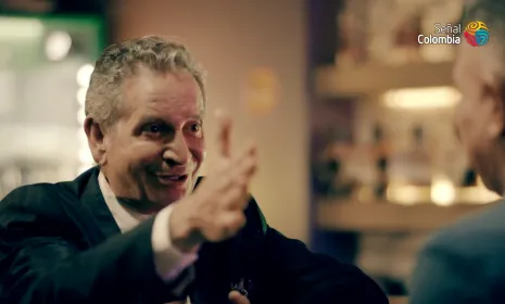 Darío Gómez, en el estreno de Coronel en su laberinto