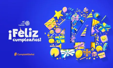 ¡Felices 14 años, Mi Señal Colombia!