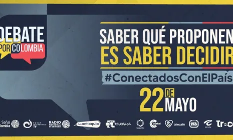 Así será el Debate por Colombia, conectados con el país