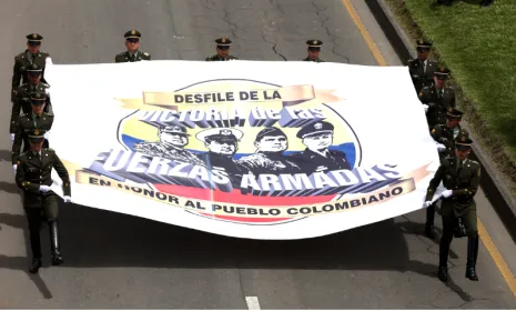 Desfile Militar transmisión RTVC