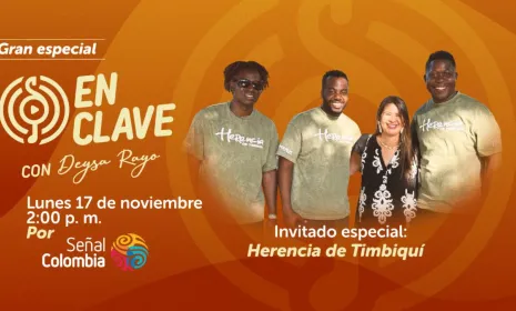 La marimba de Herencia de Timbiquí llega a "En Clave", con Deysa Rayo