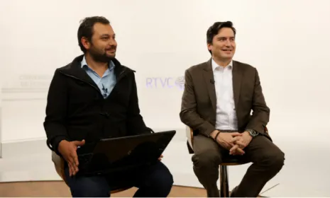 Santiago Castro y Juan Diego Becerra en Conversemos de Economía por el Canal Institucional