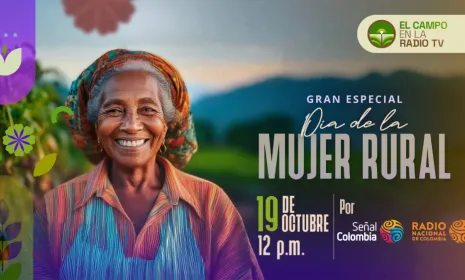 Prográmese con el Día de la Mujer Rural con un gran especial en la televisión y radio pública