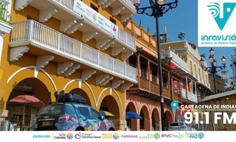 En pleno Centro Histórico, Radio Nacional inaugura emisora para Cartagena
