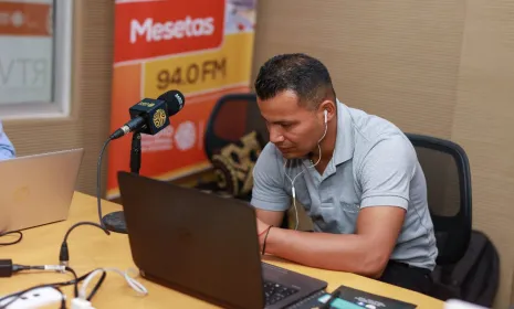 RTVC pone en marcha la emisora de paz de Mesetas, Meta