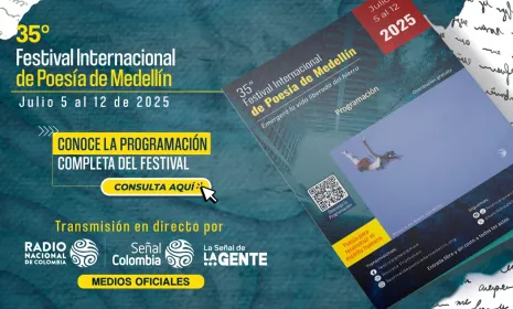 Los imperdibles del Festival Internacional de Poesía de Medellín, según el poeta Jotamario Arbeláez: ¿Dónde verlos y escucharlos?