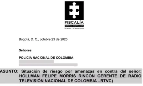 RTVC teme por la vida del gerente Hollman Morris y el equipo periodístico