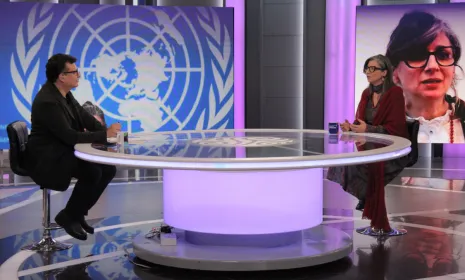 “La posición de Colombia es histórica”, dice en Noches de Opinión, Francesca Albanese sobre el genocidio en Palestina