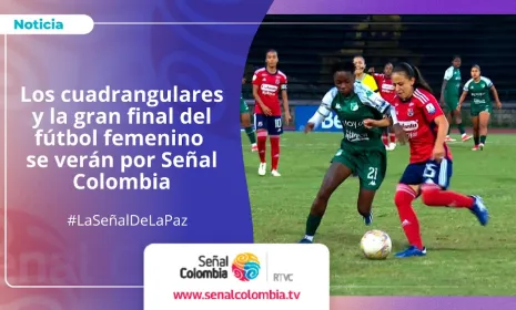 Señal Colombia transmitirá los cuadrangulares y la gran final de la Liga Profesional Femenina de Fútbol