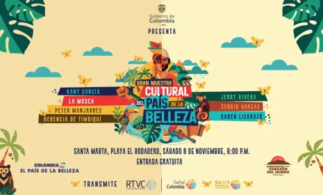 Los artistas que hacen parte de la Gran Muestra Cultural del país de la belleza