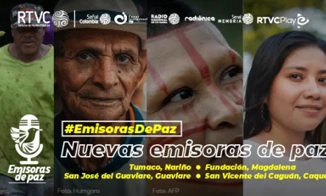 Nuevas emisoras de paz: RTVC apoya la construcción de paz desde los territorios colombianos