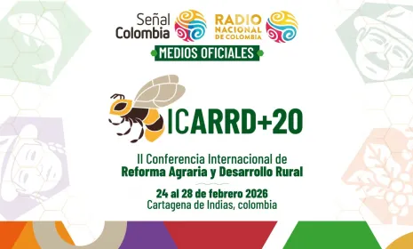 RTVC medio oficial de la Conferencia Internacional sobre la Reforma Agraria y Desarrollo Rural