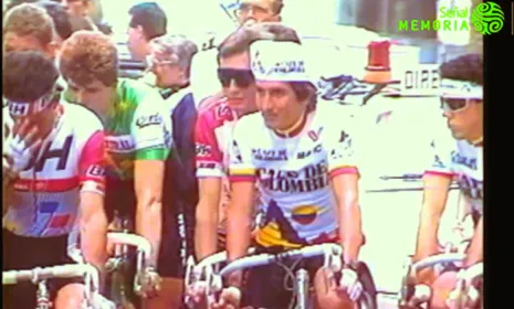 RTVC revive el histórico triunfo de Lucho Herrera en la Vuelta España y da un salto a la actualidad
