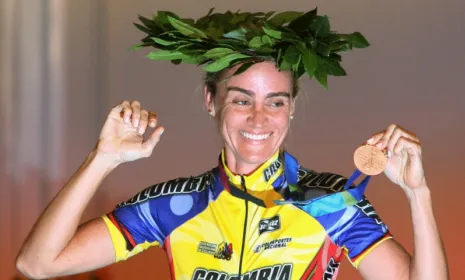 María Luisa Calle Ciclista colombiana Vuelta a Colombia