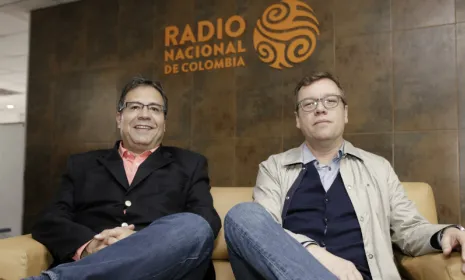 Alberto Salcedo, Mario Jursich Radio Nacional