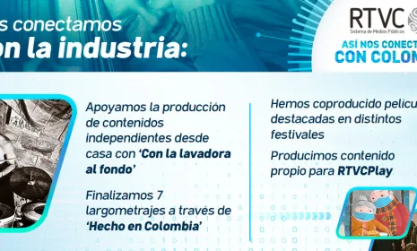 RTVC se consolida como el motor de la industria audiovisual