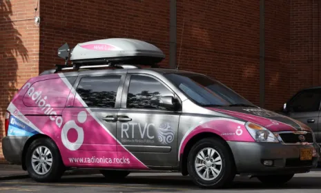 Movil Radionica Radio Nacional de Colombia RTVC cobertura
