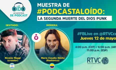 Conéctate con la II Muestra de #PodcastAlOído: La Segunda Muerte del Dios Punk