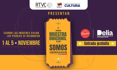 RTVC une a Colombia y Venezuela en la primera Muestra Binacional de Cine. ¡Somos hermanos!