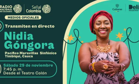 Nidia Góngora junto a la Orquesta Sinfónica Nacional de Colombia en directo por Señal Colombia