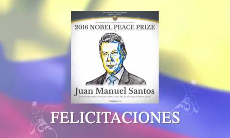 Juan Manuel Santos Nobel de Paz