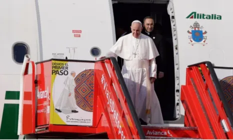 Visita Papa Francisco en Colombia