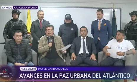 En primicia, RTVC Noticias revela acuerdo desde La Picota entre las bandas delictivas de “Los costeños” y “Los pepe” en Barranquilla