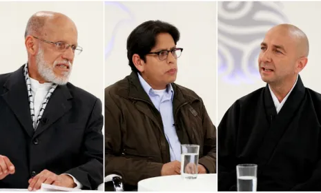 Líderes religiosos en Conversemos en Paz