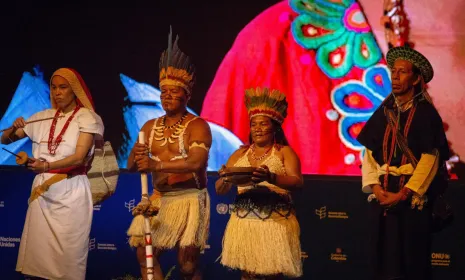 COP16: Una inauguración conectada por la música y la biodiversidad