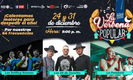 "La Noche Radio Nacional" vuelve a RTVC bajo el concepto de verbena popular