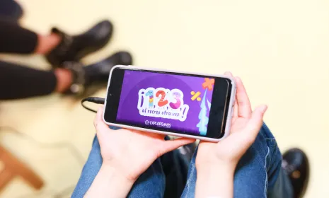Exploremos lanza ¡1, 2, 3, al recreo otra vez!, el pódcast para aprender matemáticas