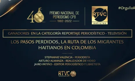 Premio Nacional de Periodismo CPB 2022 para RTVC