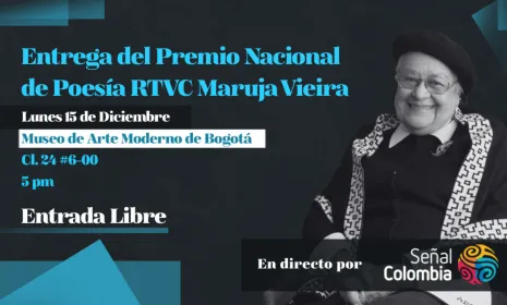 RTVC entrega el Premio Nacional de poesía Maruja Vieira