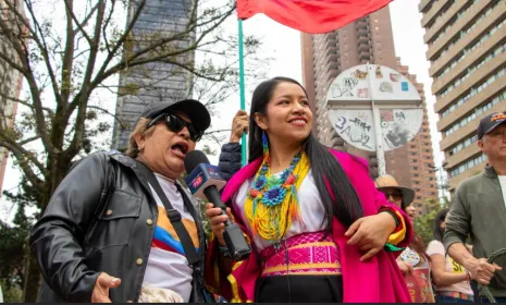 Sandra Chindoy, RTVC Noticias