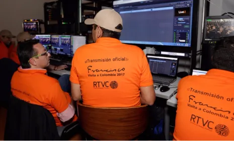 RTVC VISITA PARA FRANCISCO 