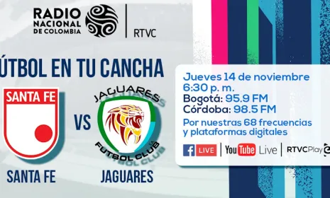 El líder Santa Fe podría ser el verdugo contra Jaguares que está cerca del descenso