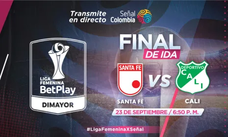 Santa Fe y Deportivo Cali, duelo histórico por la Corona Femenina: ¡Viva la Gran Final por Señal Colombia!|