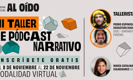 Taller al Oído 2023: agenda, talleristas y cómo participar