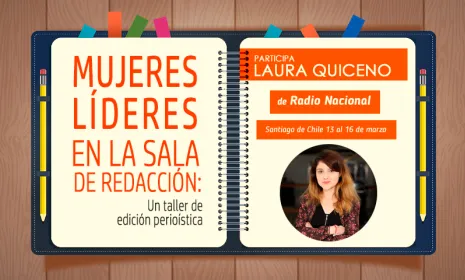 Laura Quiceno partipa en taller de Redacción