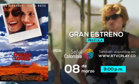 "Thelma y Louise", clásico del cine que llega a Señal Colombia