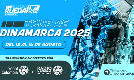 El Tour de Dinamarca se transmitirá por Señal Colombia y Radio Nacional de Colombia