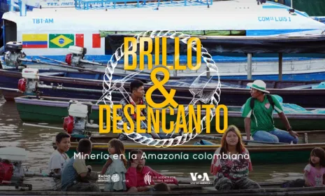 Brillo y desencanto: minería en la Amazonía colombiana, un especial de Radio Nacional de Colombia
